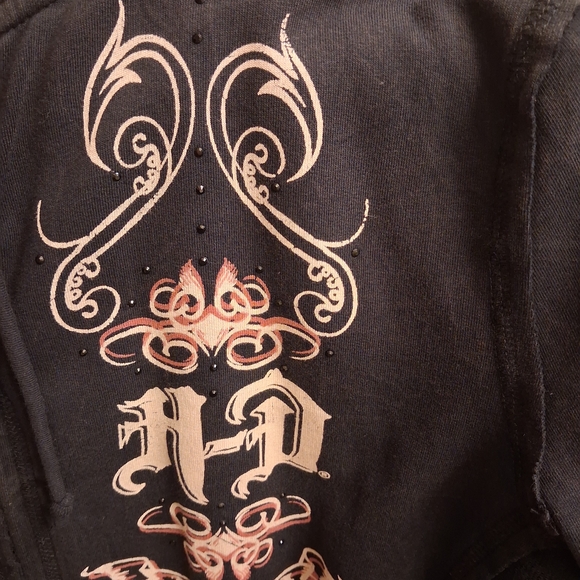 Harley-Davidson Black Graphic Hoodie - Picture 4 of 7